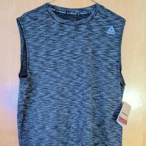 Reebok Men's Athletic Tank (Push Press Black) - S